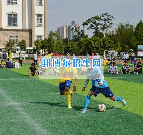 2017—2018年特步中國大學生“五人制”足球聯賽(云南賽區)選拔賽在云南師范大學商學院舉行