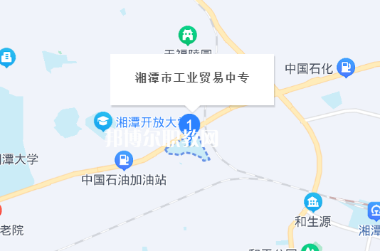 湘潭市工業貿易中等專業學校地址