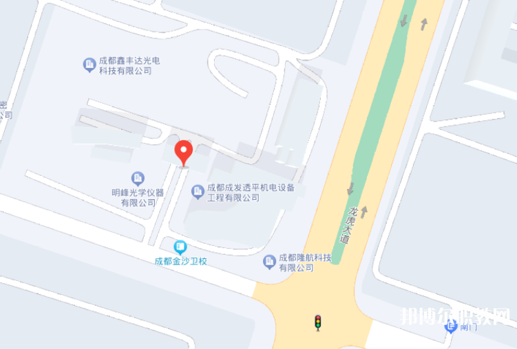 成都金沙職業技術學校地址，乘車路線 