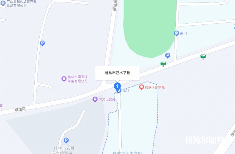 桂林市藝術(shù)學校地址，乘車路線