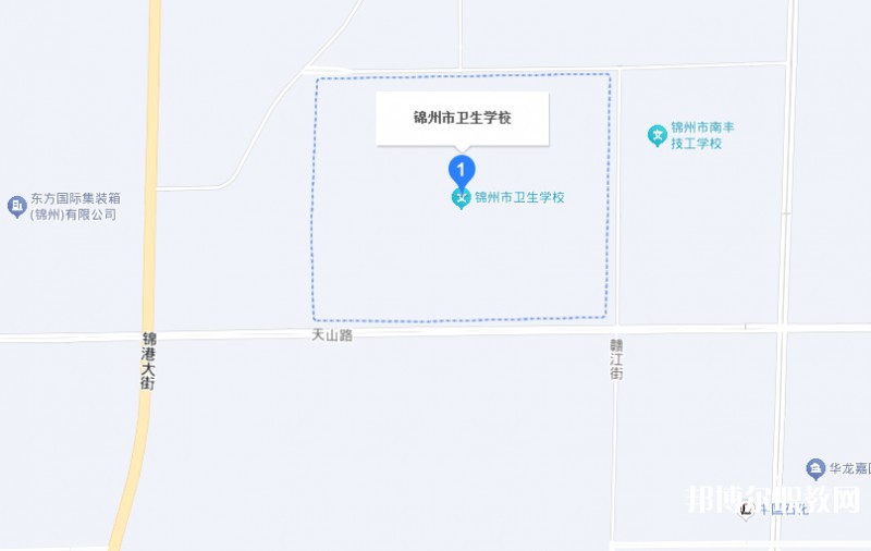 錦州市衛生學校地址，乘車路線