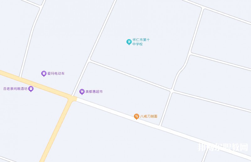 懷仁市知行職業學校地址，乘車路線