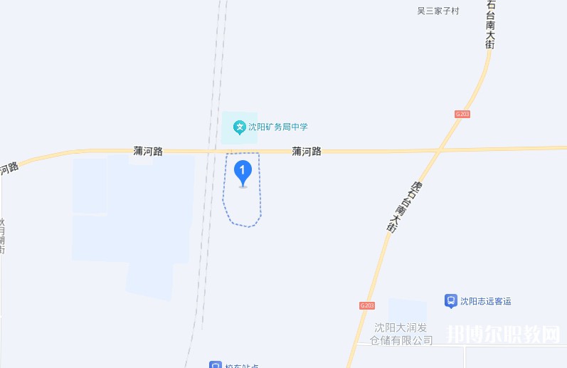 沈陽市汽車工程學校地址，乘車路線